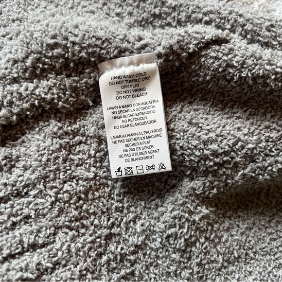 Thread and Supply One Size Open Front Sweater Cardigan Pockets Long Line - Picture 5 of 7